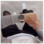 Daniel Hechter Leather Black Men Watch DHM1005-03