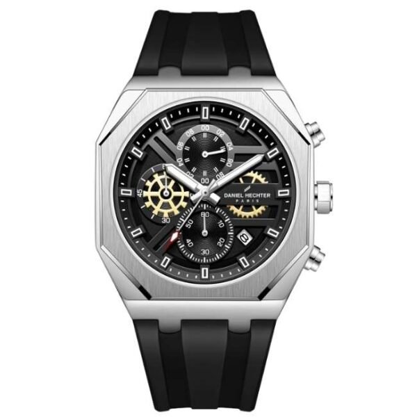Daniel Hechter Silicon Black Men Watch DHM1007-01