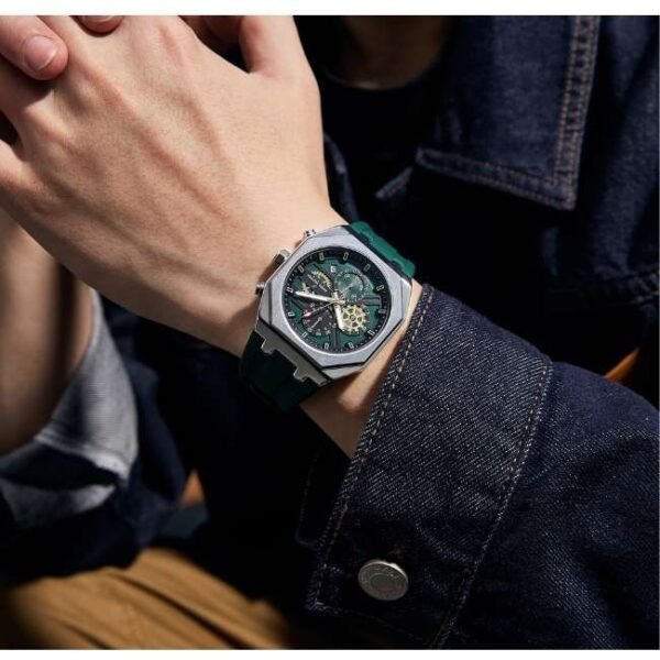 Daniel Hechter Silicone Green Men Watch DHM1007-02