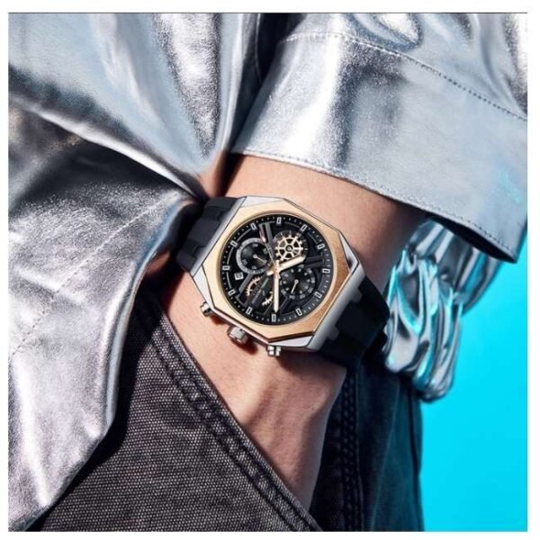 Daniel Hechter Silicone Black Men Watch DHM1007-03