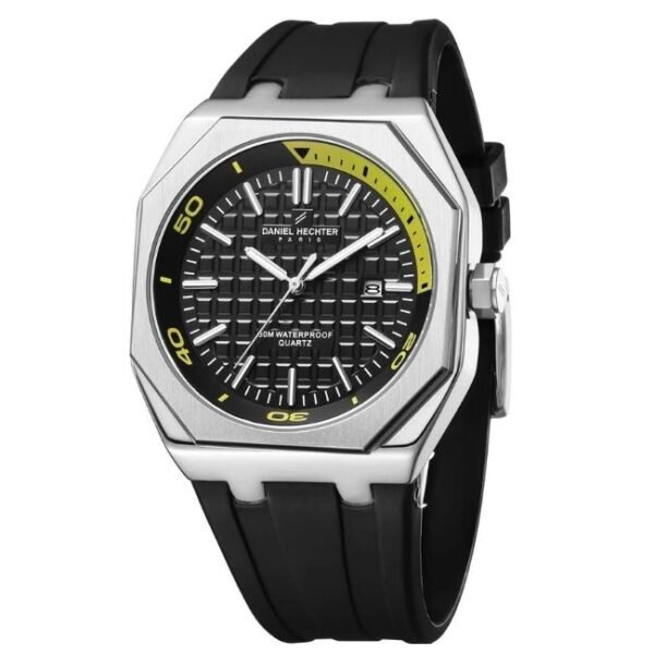 Daniel Hechter Silicon Black Men Watch DHM1008-05