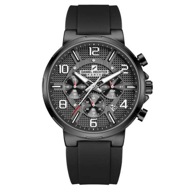 Daniel Hechter Silicon Black Men Watch DHM1009-01