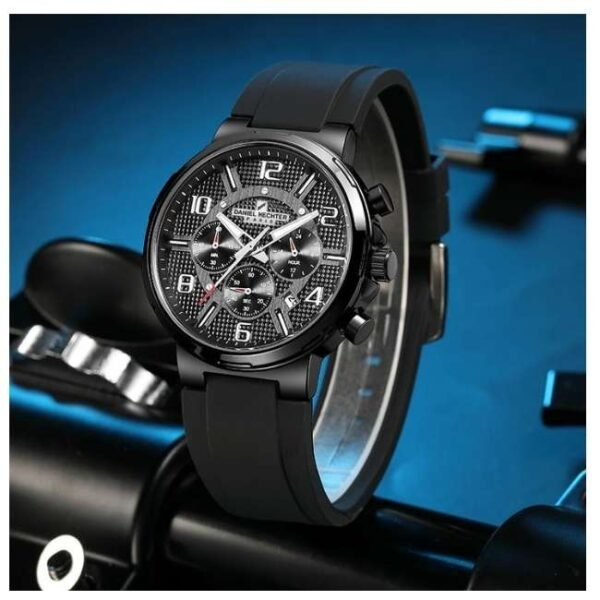 Daniel Hechter Silicon Black Men Watch DHM1009-01