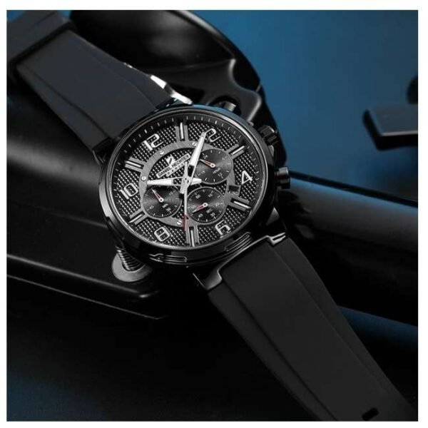 Daniel Hechter Silicon Black Men Watch DHM1009-01