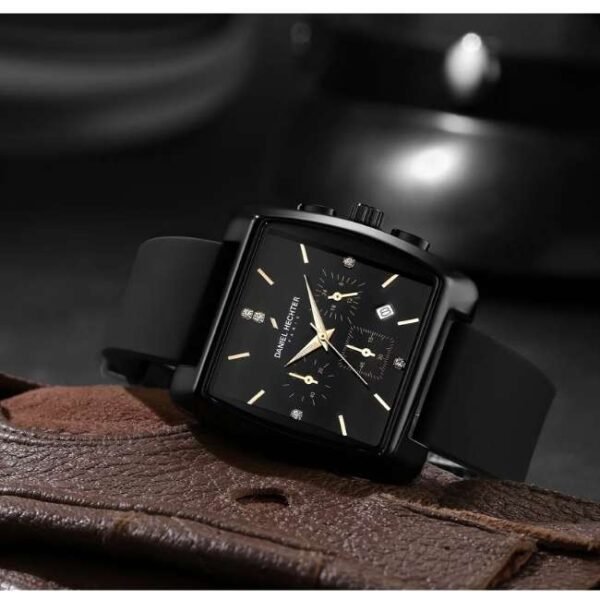 Daniel Hechter Silicon Black Men Watch DHM1016-01