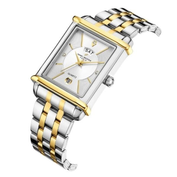 Daniel Hechter Stainless Steel Two Tone Men Watch DHM1020-55