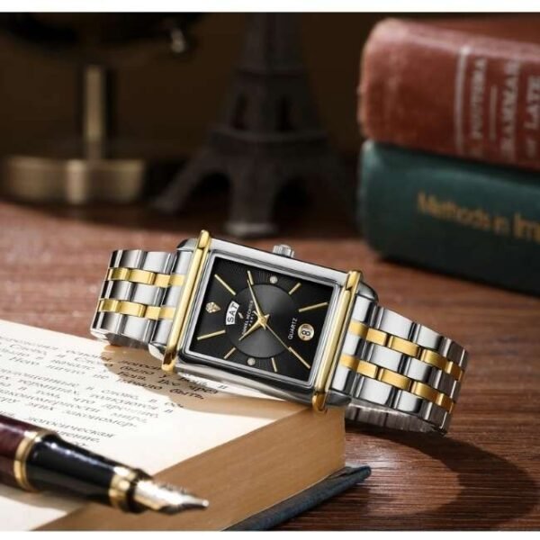 Daniel Hechter Stainless Steel Two Tone Men Watch DHM1020-66