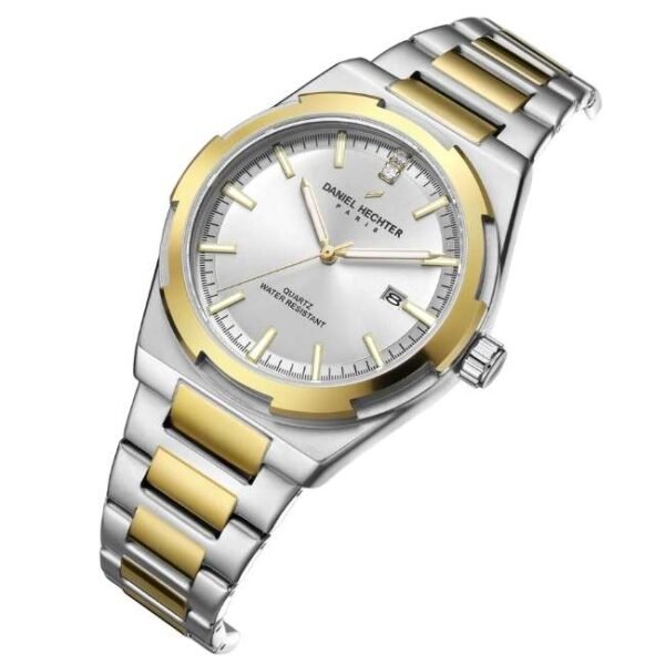 Daniel Hechter Stainless Steel Two Tone Men Watch DHM1022-44