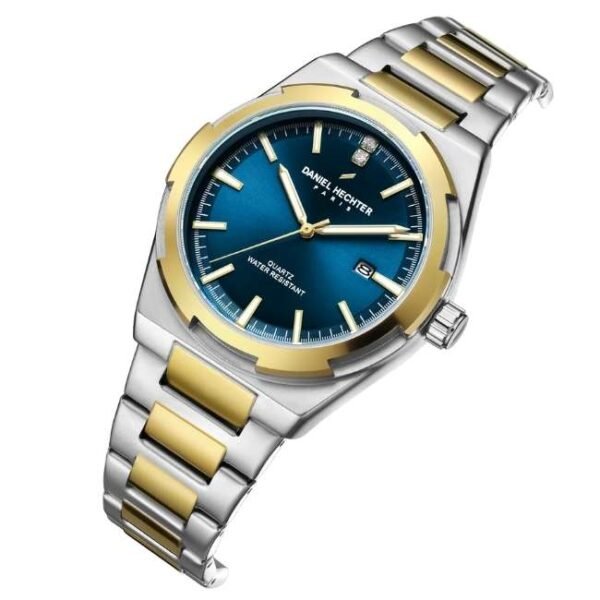 Daniel Hechter Stainless Steel Two Tone Men Watch DHM1022-66