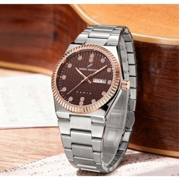 Daniel Hechter Stainless Steel Brown Men Watch DHM1027-44