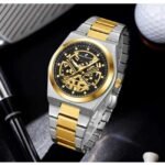 Daniel Hechter Stainless Steel Two Tone Men Watch DHM1031-33