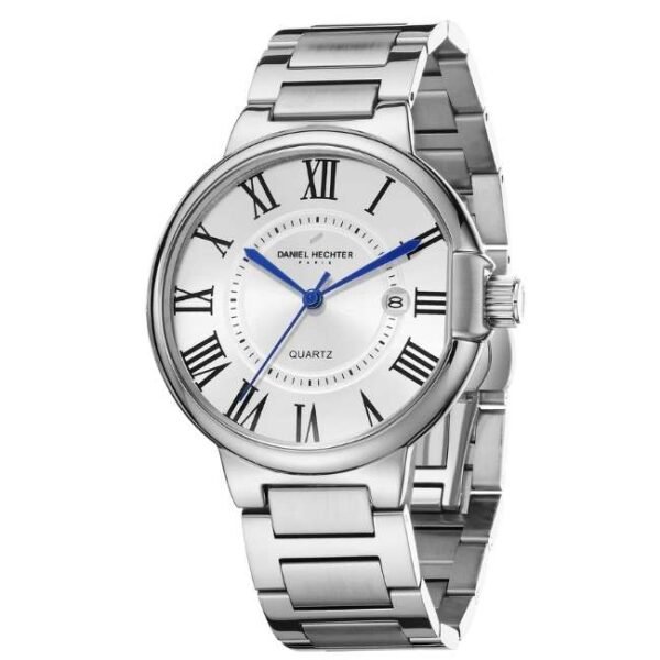 Daniel Hechter Stainless Steel Silver Couple Watch DHP-1001-11