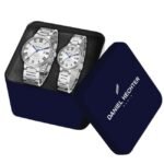 Daniel Hechter Stainless Steel Silver Couple Watch DHP-1001-11