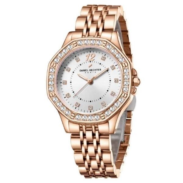 Daniel Hechter Stainless Steel Rose Gold Women Watch DHW2009-22