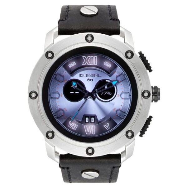 Diesel Leather Black Men Watch DZT2014