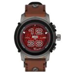 Diesel Leather Brown Men Watch DZT2043