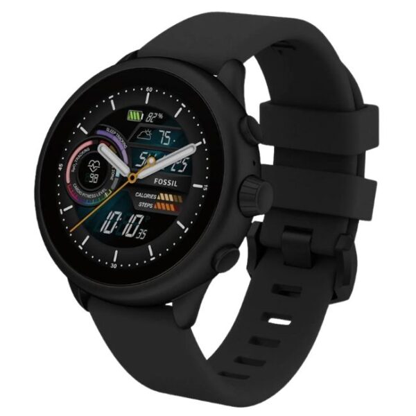 Fosiil Q Silicon Black Women Watch FTW4069