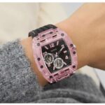 Guess Silicon Black Men Watch GW0032G3