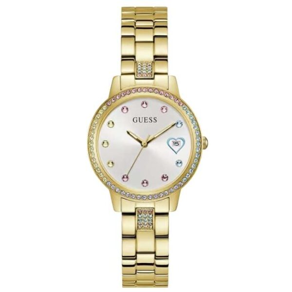 Guess Stainless Steel Gold Women Watch GW0657L2