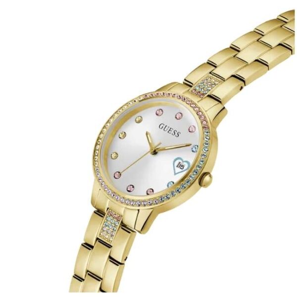 Guess Stainless Steel Gold Women Watch GW0657L2