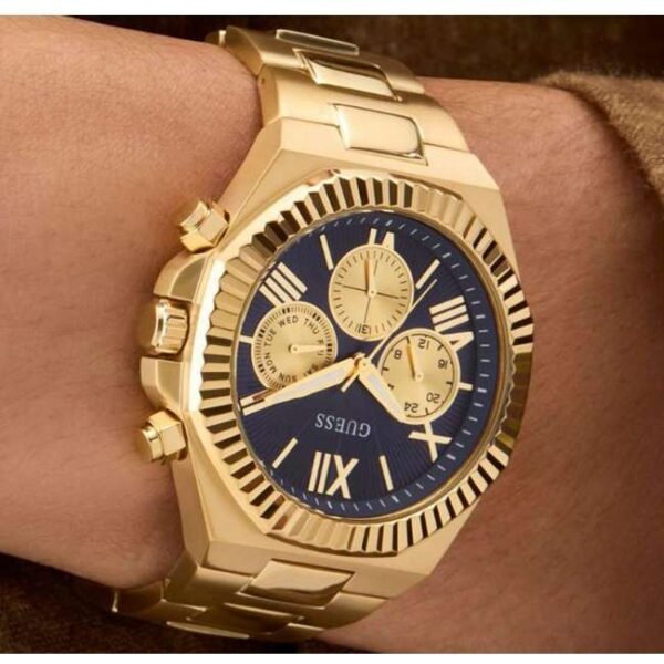 Guess Stainless Steel Gold Men Watch GW0703G6