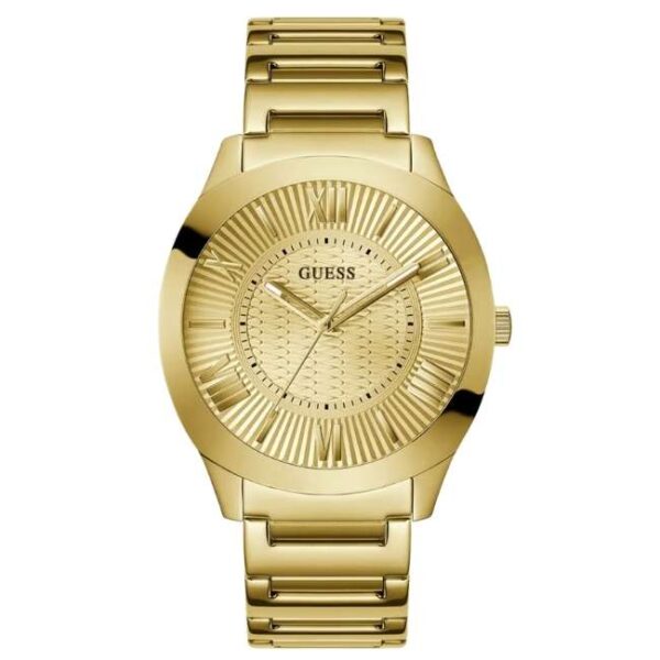 Guess Stainless Steel Gold Men Watch GW0727G1