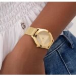 Guess Stainless Steel Gold Women Watch GW0835L2