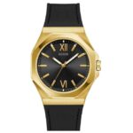 Guess Silicon Black Men Watch GW0850G2