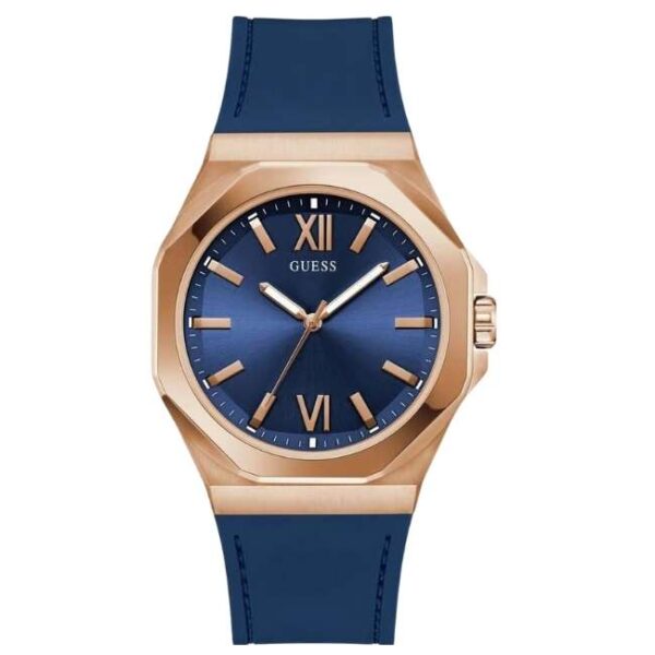 Guess Silicon Blue Men Watch GW0850G3
