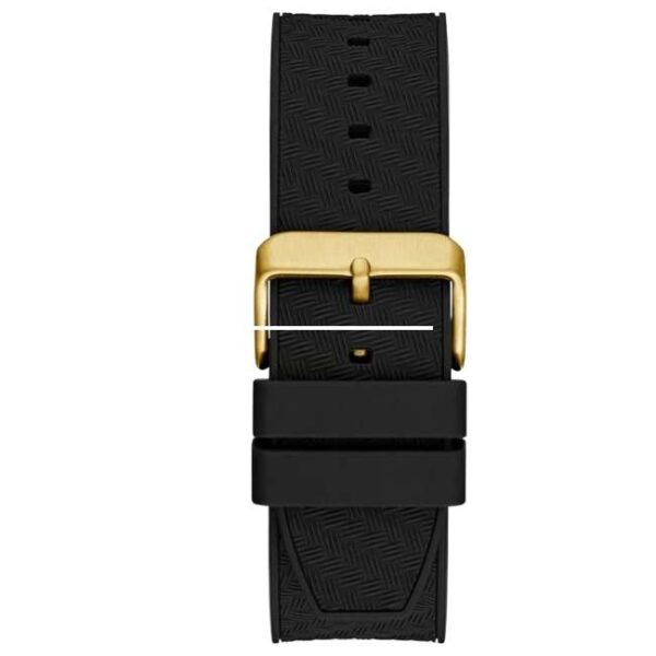 Guess Silicon Black Men Watch GW0853G2