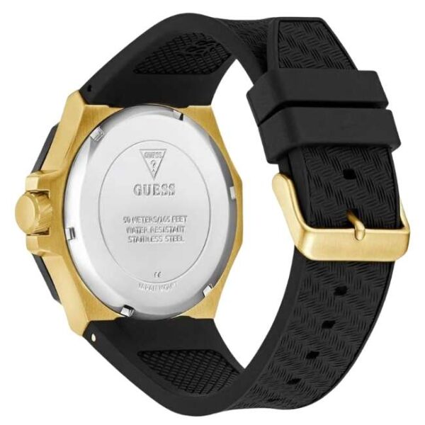 Guess Silicon Black Men Watch GW0853G2