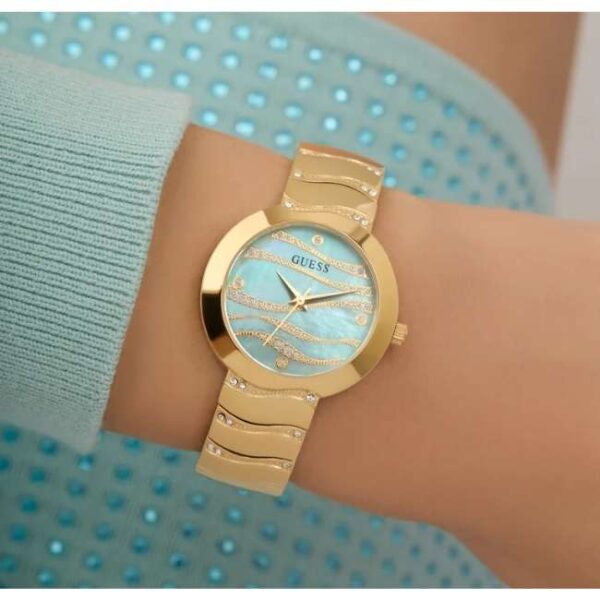 Guess Stainless Steel Gold Women Watch GW0871L2