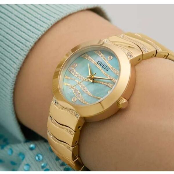 Guess Stainless Steel Gold Women Watch GW0871L2