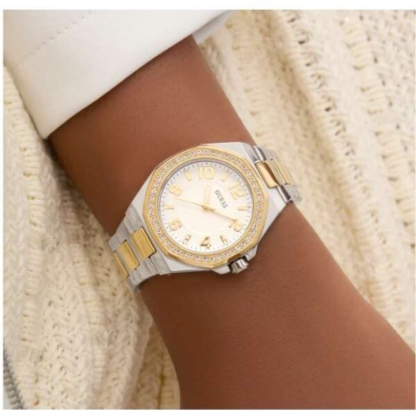 Guess Stainless Steel Two Tone Women Watch GW0877L4