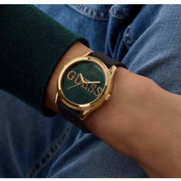 Guess Silicon Black Men Watch GW0887G2