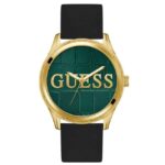 Guess Silicon Black Men Watch GW0887G2