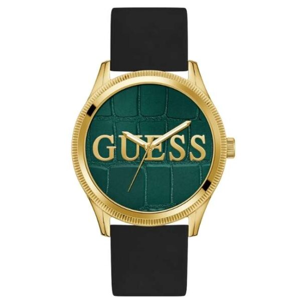 Guess Silicon Black Men Watch GW0887G2