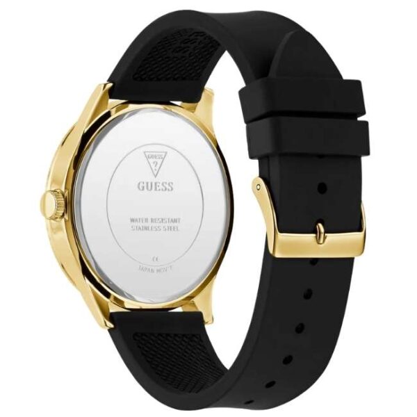 Guess Silicon Black Men Watch GW0887G2