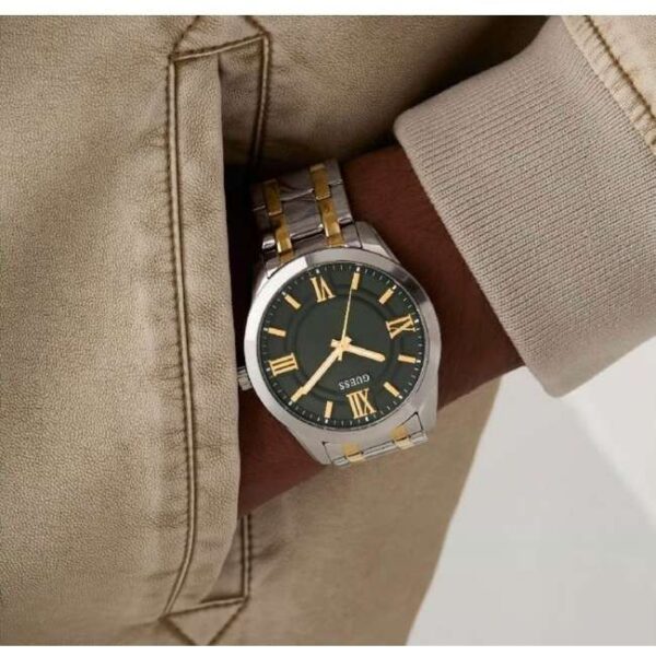 Guess Stainless Steel Two Tone Men Watch GW0893G1
