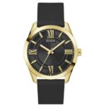 Guess Silicon Black Men Watch GW0894G2