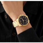 Guess Stainless Steel Gold Men Watch GW0900G3