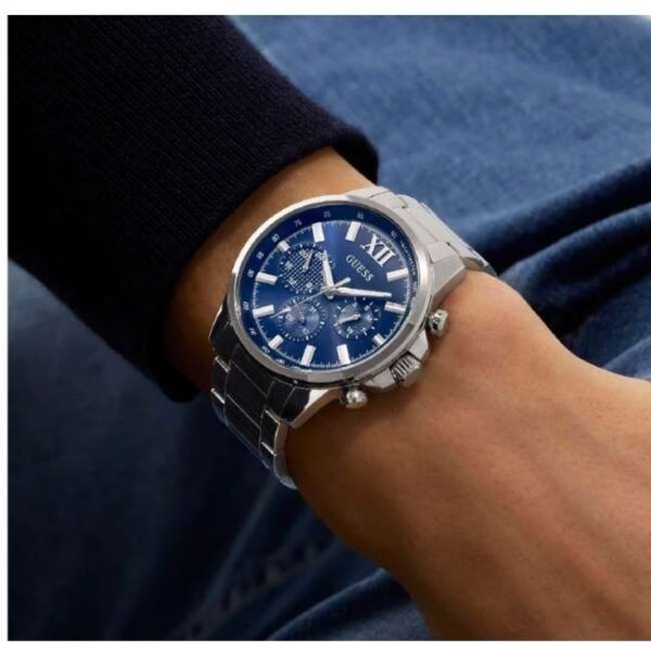 Guess Stainless Steel Silver Men Watch GW0900G4