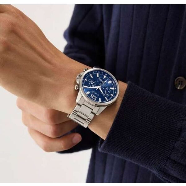 Guess Stainless Steel Silver Men Watch GW0900G4