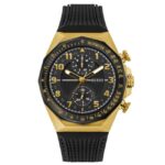 Guess Silicon Black Men Watch GW0902G1
