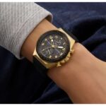 Guess Silicon Black Men Watch GW0902G1