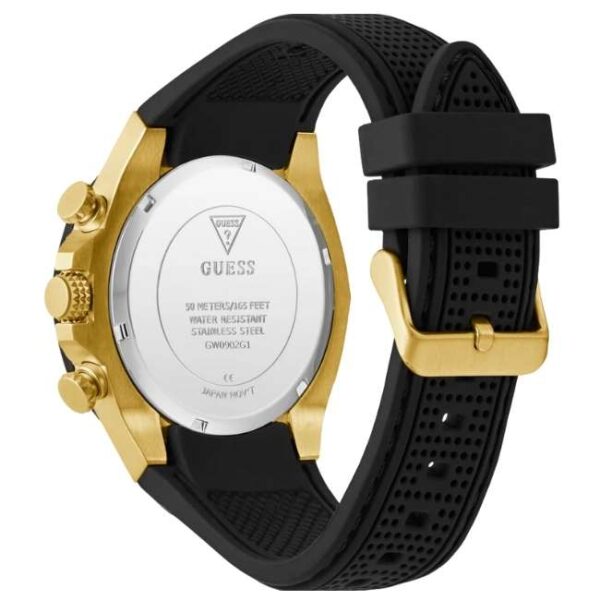 Guess Silicon Black Men Watch GW0902G1