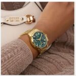 Guess Stainless Steel Gold Women Watch GW0933L6