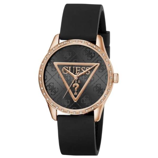 Guess Silicon Black Women Watch GW0942L3