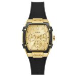 Guess Silicon Black Women Watch GW0945L2