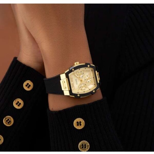 Guess Silicon Black Women Watch GW0945L2